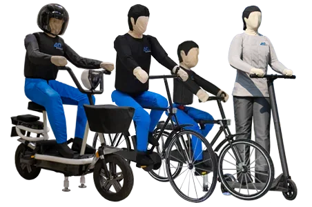 4activeSystems ADAS bicycles targets banner